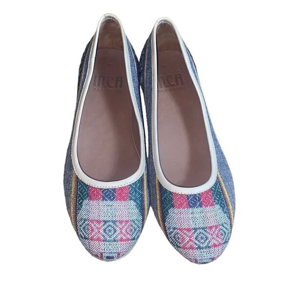 Fortress of Inca textile flats Aztec design euc 37 - Picture 3 of 9